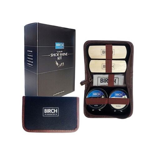 Birch luxury shoe - shine, kit