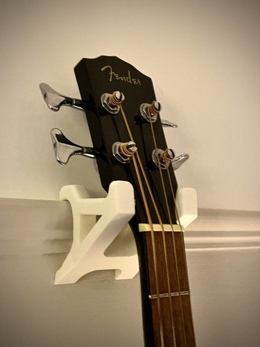 Picture rail wall guitar - wall,