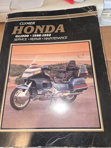Clymer honda gl1500 gold wing - honda,