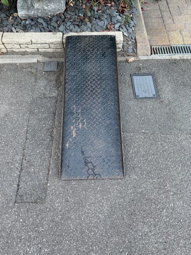 Steel ramp industrial - steel,