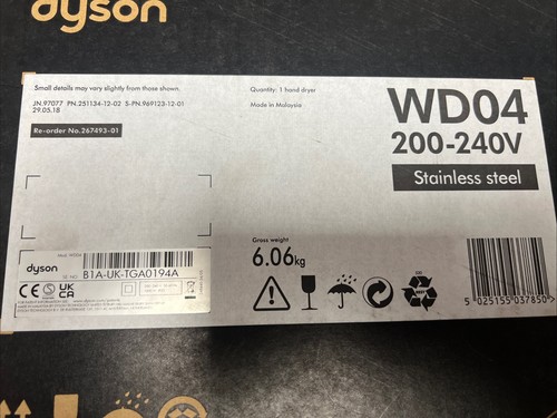 Dyson airblade tap wd04 - dyson,
