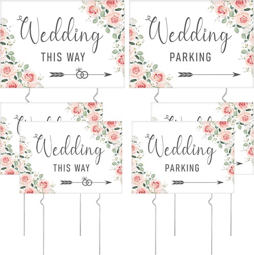 Pack wedding signs 17x12 - wedding, 17x12"