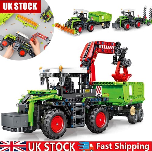 Tractor harvester - in,