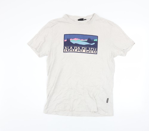 Napapijri men beige - men’s,