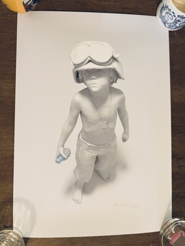 Schoony boy soldier pastel - le,