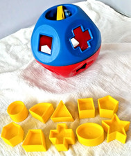Tupperware SHAPE O BALL Classic Tupper Toys Shape Sorter 100% COMPLETE Vtg 1970s