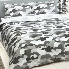 GREY ARMY CAMOUFLAGE DOUBLE