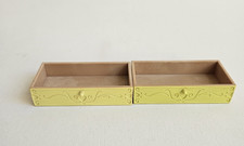 Sylvanian Families Red Gypsy Caravan SPARES 2x Cupboard Drawers Calico Critters 