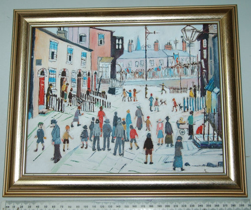1938 lowry a - a, procession
