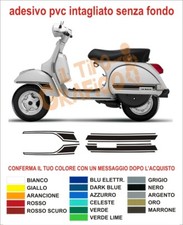 Kit Adesivi Fregi Vespa PX strisce laterali + parafango - Moto Scooter LML STAR