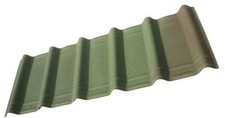 OnduVilla Green Tile Effect Corrugated Roof Sheet 1.06m