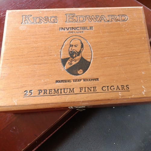 Wooden cigar box - wooden,