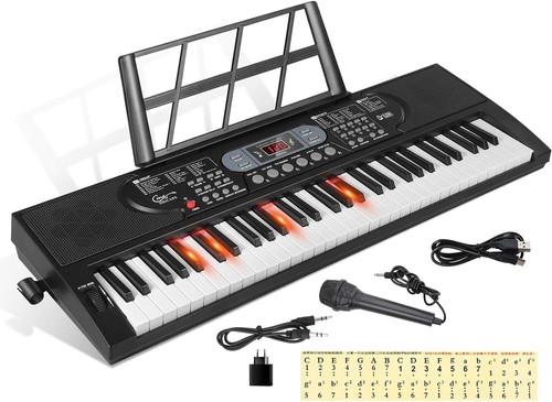 Keys piano keyboard with - keys,