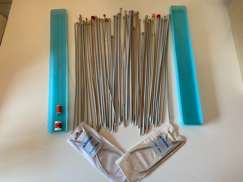 Vintage knitting needles - vintage,