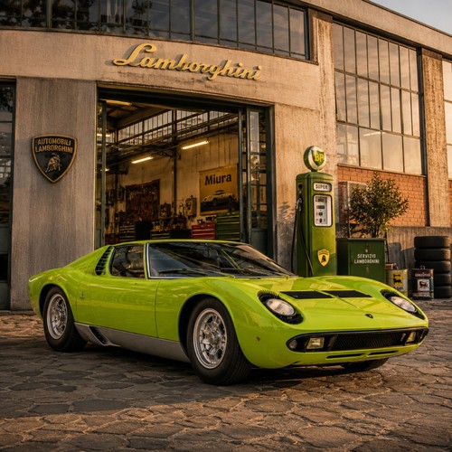 Lamborghini miura p400 - lamborghini,