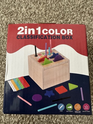 Montessori wooden colour shape - montessori,