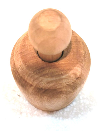 Antique wooden butter mold - antique,