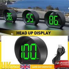 Head Up Display GPS Digital Speedometer Car Truck Motorcycle Odometer HUD 1PCS
