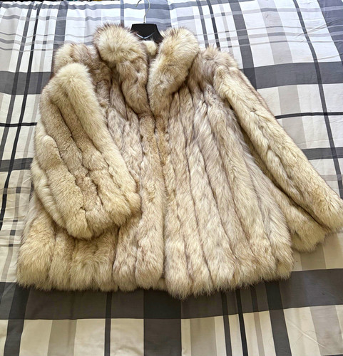 Vintage real fur - , coat