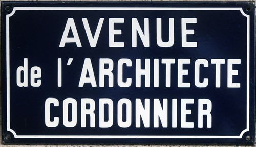 Vintage french enamel - french, street