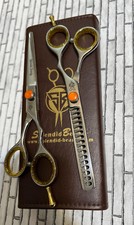 Professional Hair Cutting Barber & Thinning Scissors Set 6" Japanese Steel J2