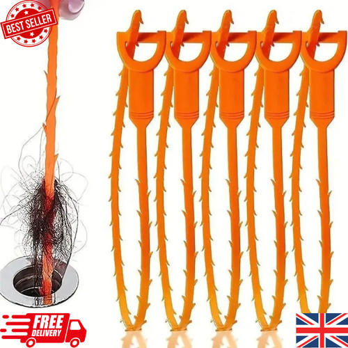 5pcs drain hair unclogging - unclogging, 45"
