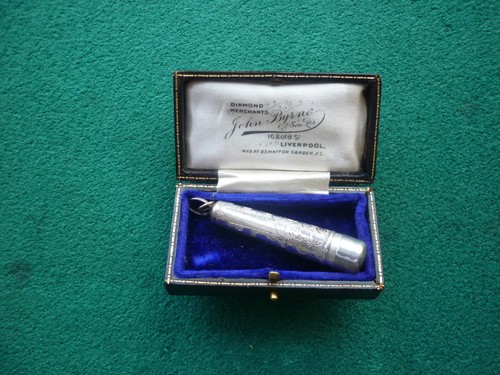 Sterling silver cheroot - cheroot, /