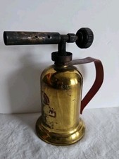 Antique Brass Mini Lenk Gasoline Blow Torch