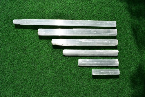 Natural selenite wand bar - natural,