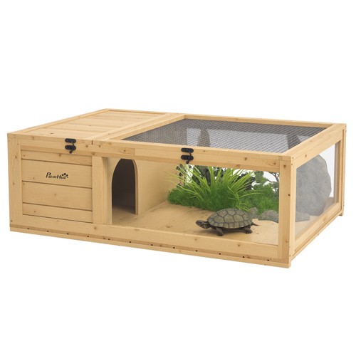 Pawhut tortoise house mesh - tortoise,