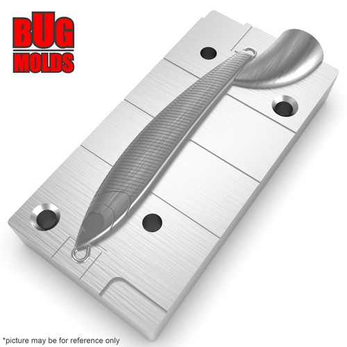 Fishing sinker mold aluminium - sinker,