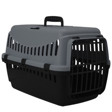 Grey Portable Pet Carrier Cat