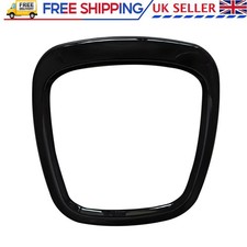 Black Steering Wheel Centre