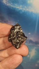 Genuine Iron Meteorite. Campo Del Cielo. 32mm. 20grams. In Box with Info.
