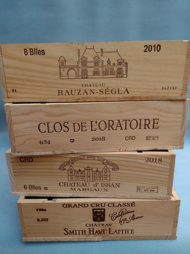 Wooden wine box crate 6 - crate, ~