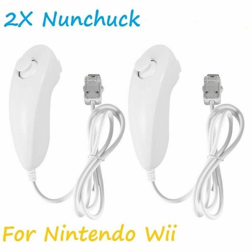 New white nunchuck nunchuk - nunchuck,