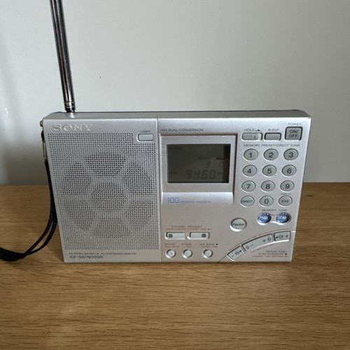 Sony icf sw7600gr - fm/am, world