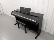 Yamaha Arius YDP-142 Digital Piano and stool in satin black stock #25522