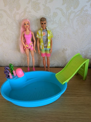 Barbie dolls swimming pool - barbie,