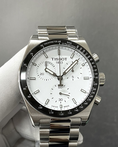 Tissot pr516 quartz 40mm white - tissot,