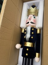 4ft christmas nutcracker blue - 4ft,