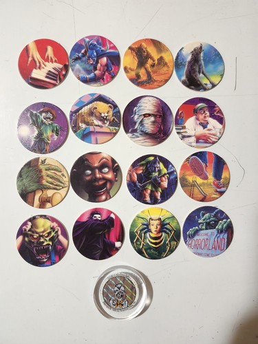 Vtg 90s goosebumps pog - goosebumps, curly