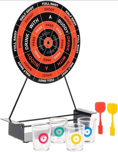Drinking dart game board - drinking,