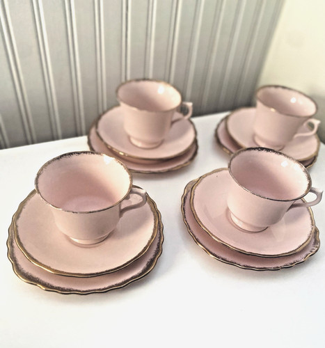 Vintage royal vale pink bone - vale,