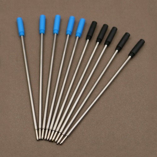 Black blue ballpoint pen - &,