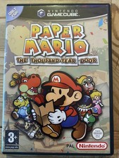 Nintendo GameCube PAL Paper Mario The Thousand Year Door -  With Manual