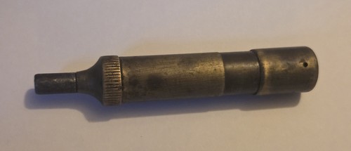 Vintage brass grease gun - vintage,