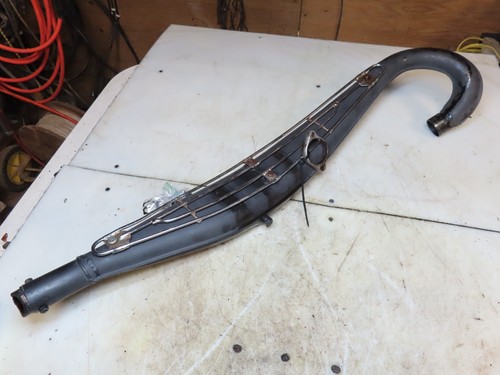 1972 suzuki ts185 exhaust - suzuki,