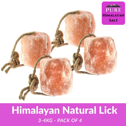 Himalayan salt lick 4kg - lick, pack