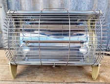 Vintage Retro Electric 1 Bar Heater Kenholme England Mid Century Working